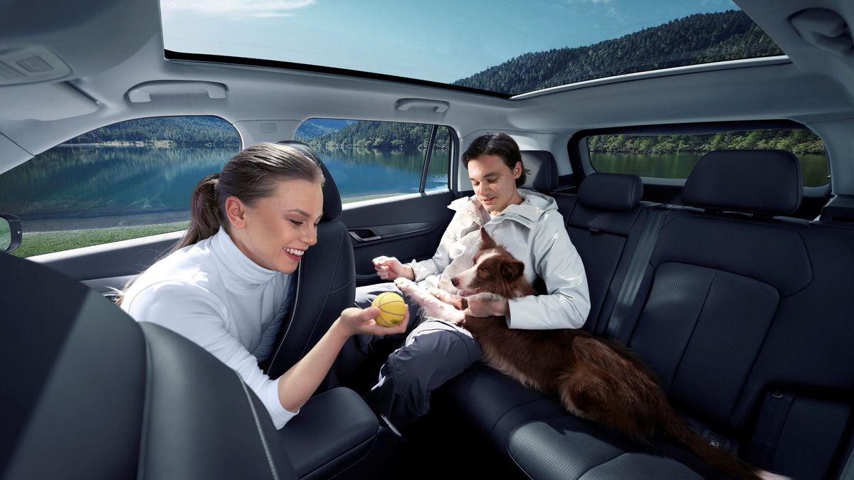 El Jaecoo 5 incorpora múltiples soluciones para disfrutar de las mascotas.