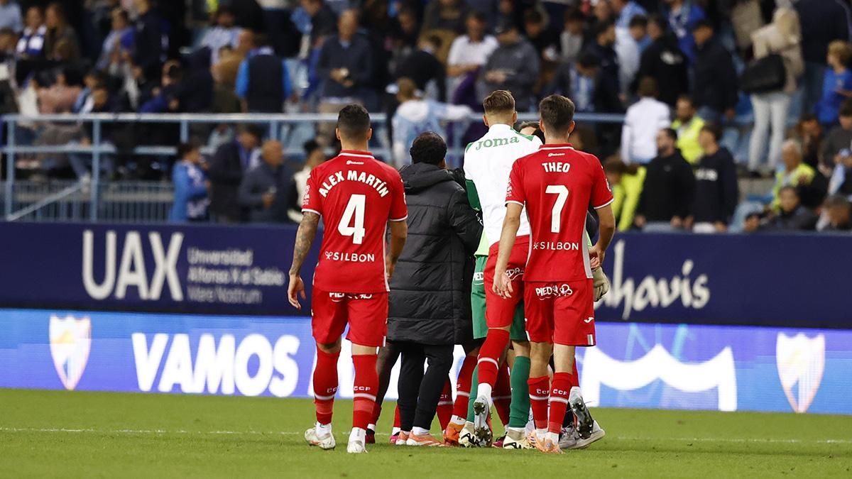 Las imágenes del Málaga CF - Córdoba CF