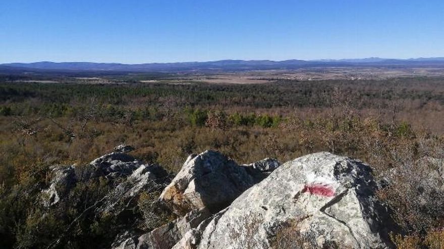 Vistas de Maragatería desde Peña Sabuguera
