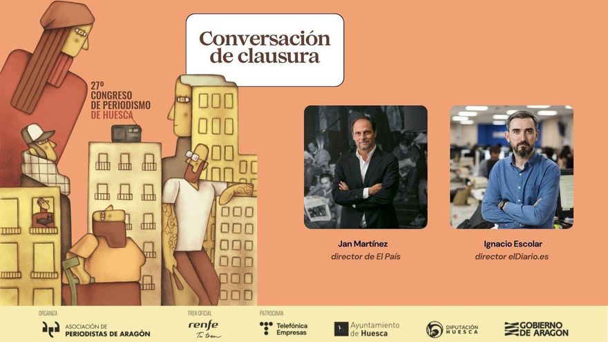 Ignacio Escolar conversará con el director de El País en la clausura del Congreso de Periodismo de Huesca