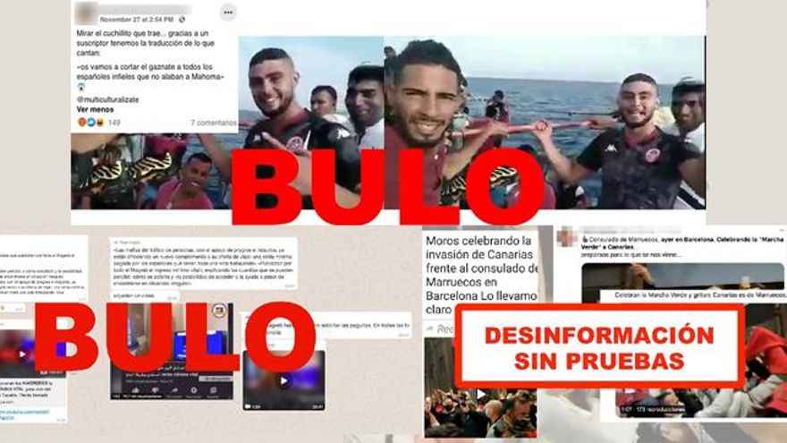 Vídeos de personas hablando en árabe difundidos con mensajes falsos para atacar a los migrantes