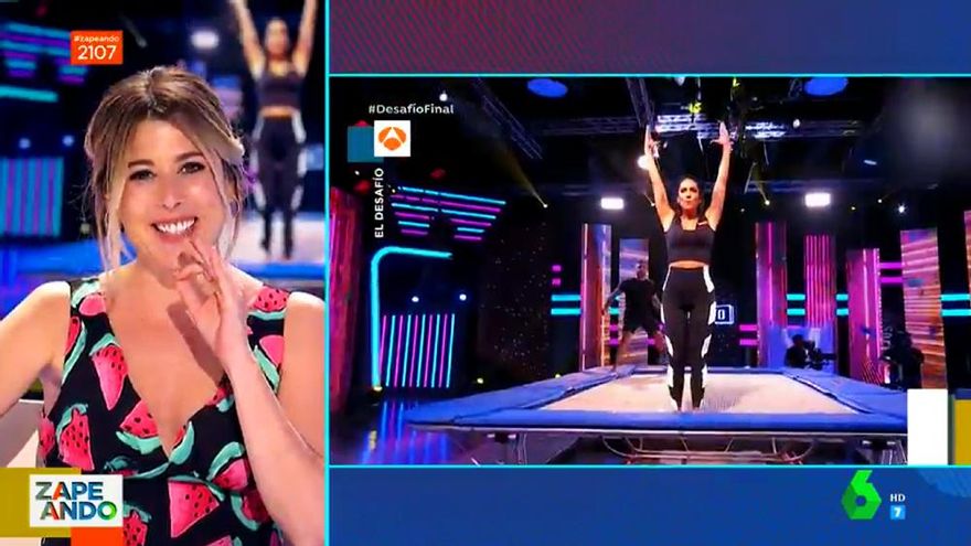 'Zapeando' bromea con el reto de Lorena Castell en la final de 'El Desafío': "Es la mejor disimulando pifias"