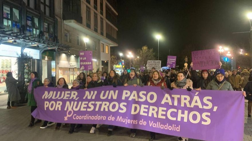La manifestación de este 8M en Valladolid.