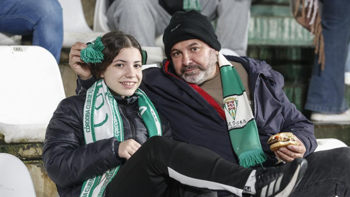 Grada Blanquiverde del Córdoba CF - Burgos CF