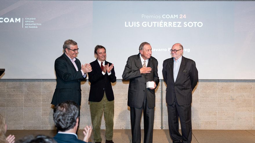 El arquitecto Juan Navarro Baldeweg, Premio Luis Gutiérrez Soto 2024 a su trayectoria