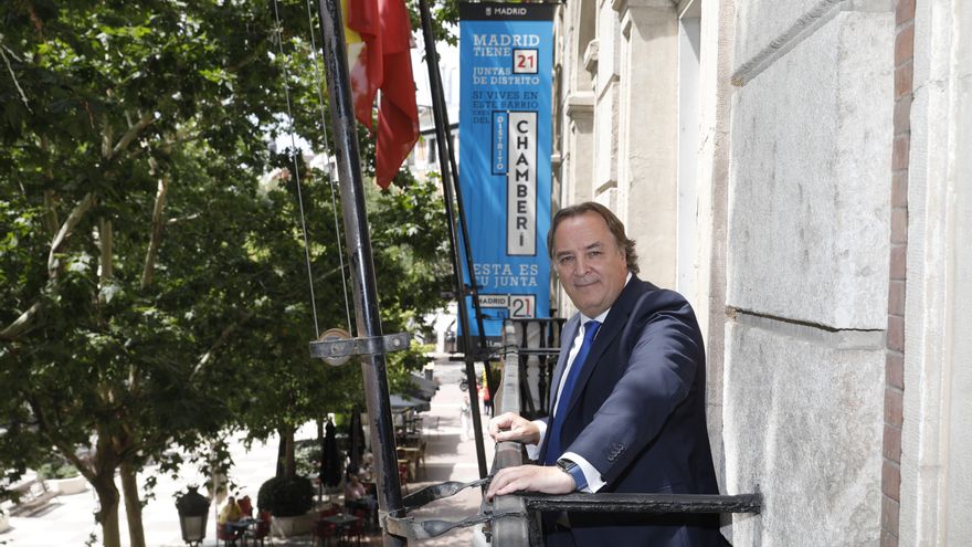 Jaime González Taboada, concejal de Chamberí: "No me temblará la mano para sancionar locales"