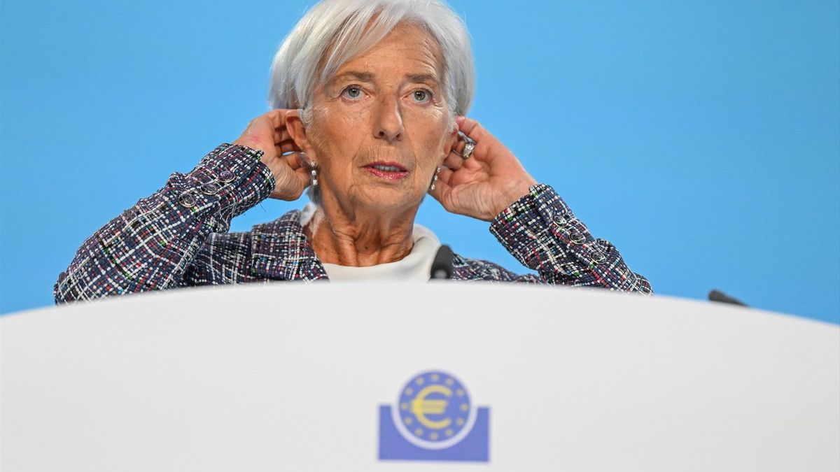 La presidenta del Banco Central Europeo (BCE), Christine Lagarde.