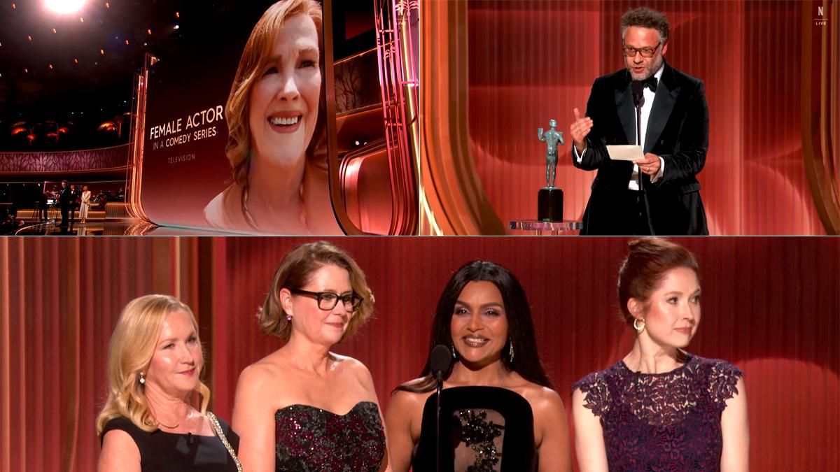 Los ganadores de los SAG Actor Awards 2026, con premio póstumo a Catherine O'Hara y reunión sorpresa de 'The Office'