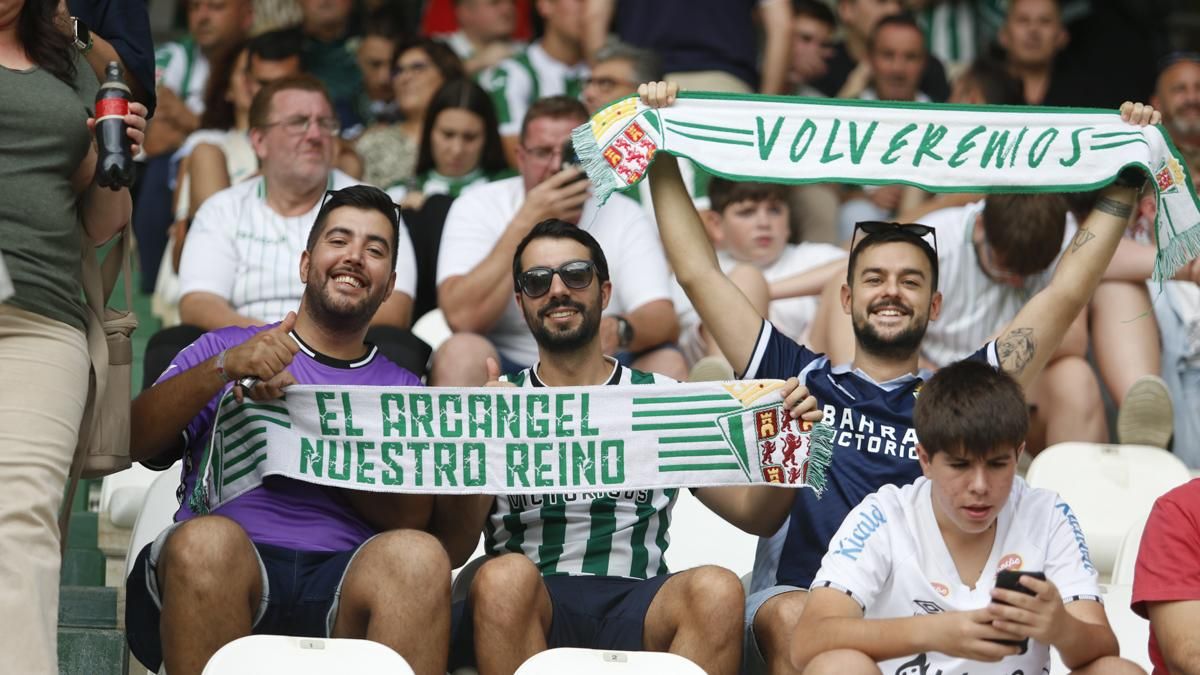 Grada Blanquiverde del Córdoba CF - UD Almería