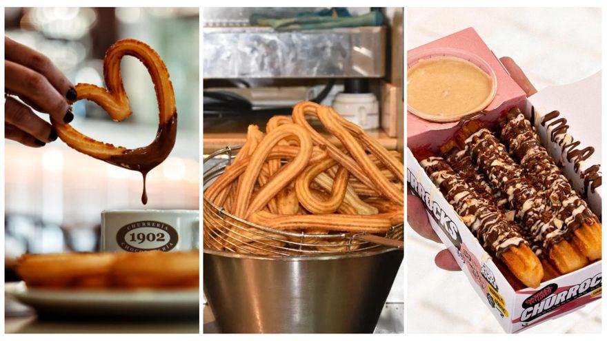 Ocho churrerías imprescindibles en Madrid para este invierno: las clásicas, con churros de colores y sin gluten