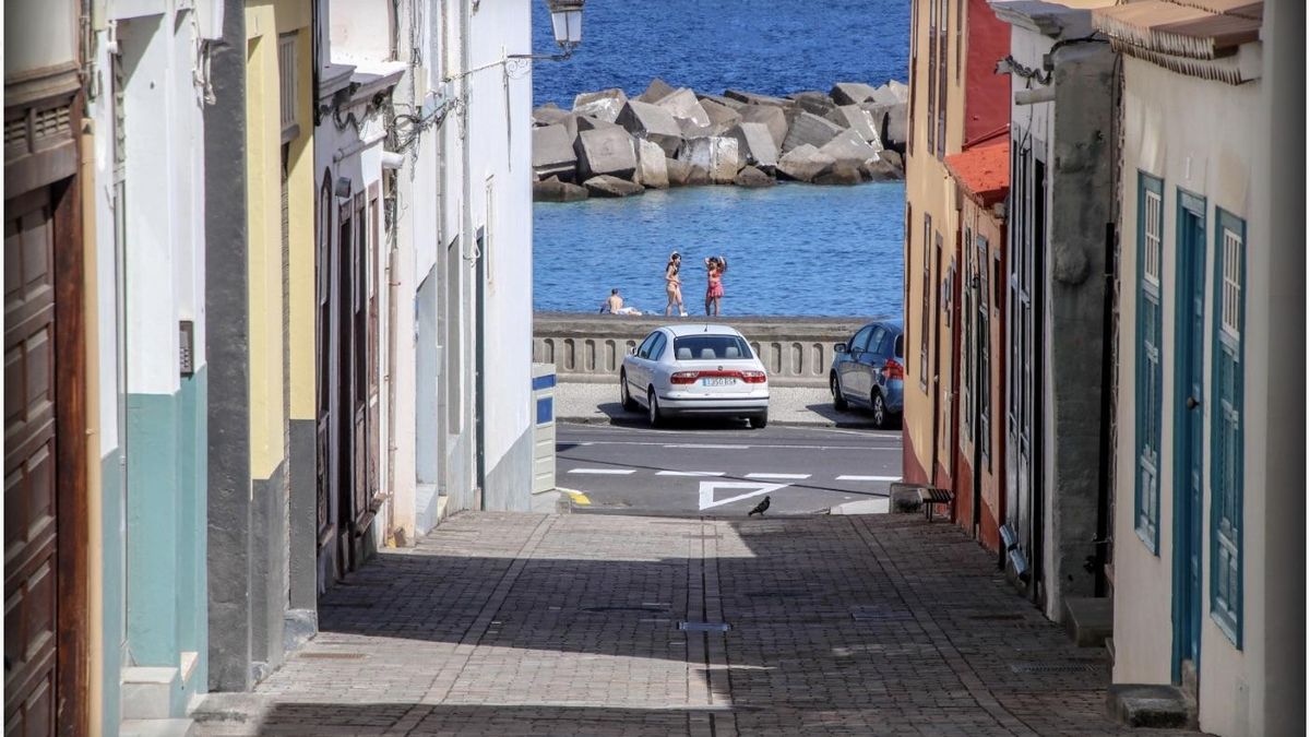 Calle de Santa Cruz de La Palma.