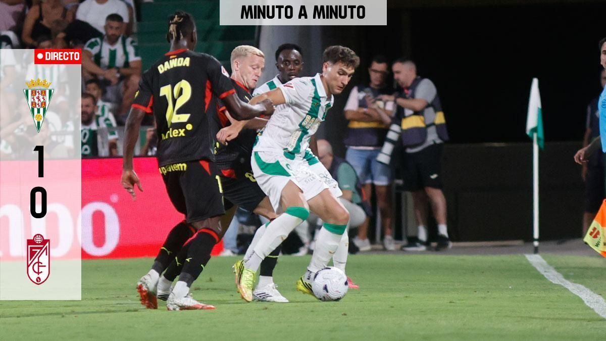 Sigue en directo el Córdoba CF - Granada CF en 'Cordópolis' (1-0)
