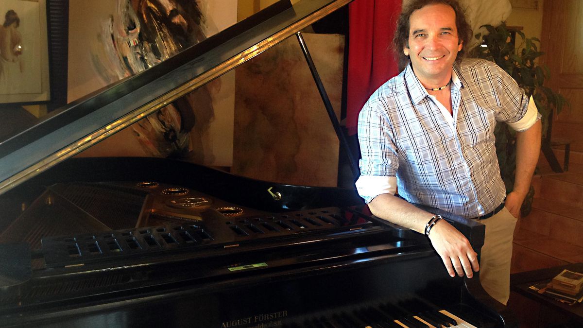 El compositor y pianista madrileño Antonio Fontales.