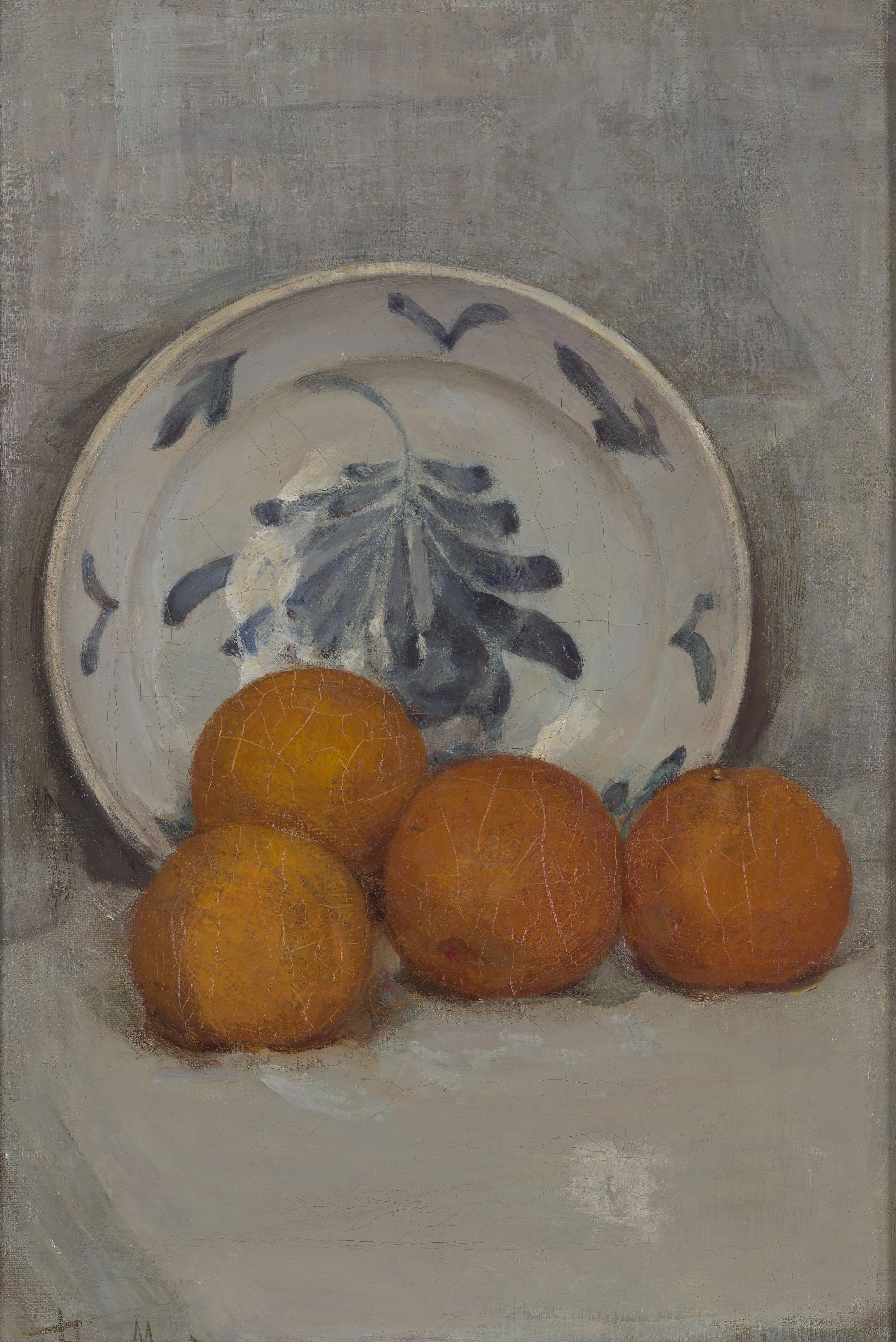 'Naturaleza muerta con naranjas' (1900).