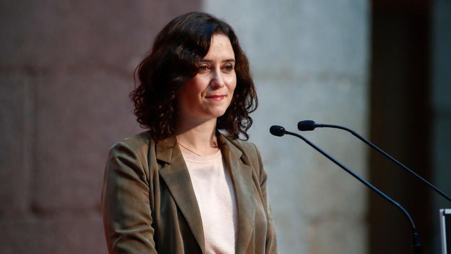 La presidenta de la Comunidad de Madrid, Isabel Díaz Ayuso.
