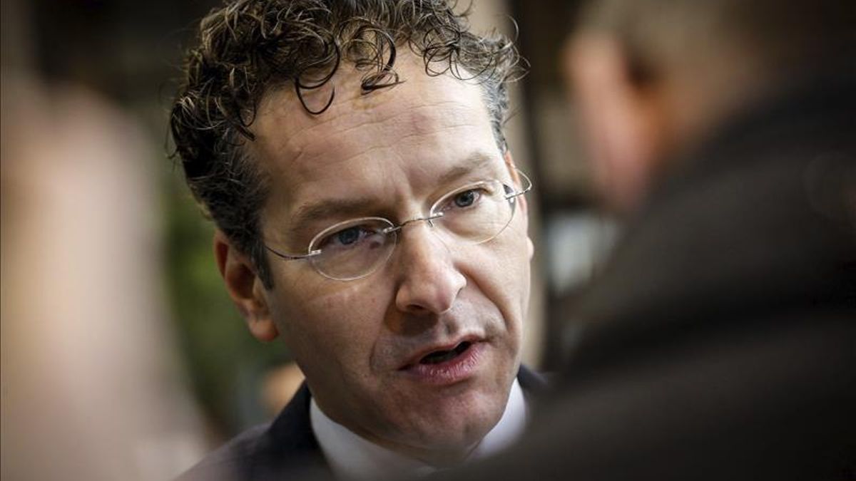 El presidente del Eurogrupo, Jeroen Dijsselbloem