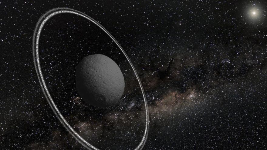 Un pequeño mundo del Sistema Solar tiene anillos como Saturno y el James Webb descubre que crecen y desaparecen