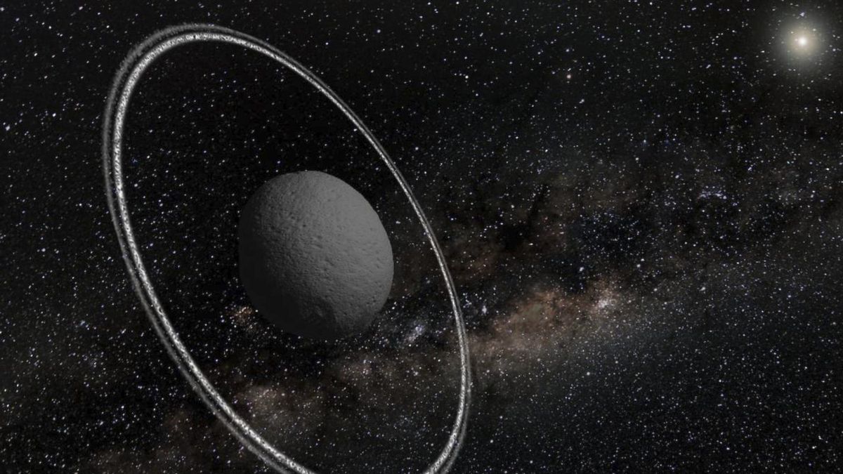 Un pequeño mundo del Sistema Solar tiene anillos como Saturno y el James Webb descubre que crecen y desaparecen