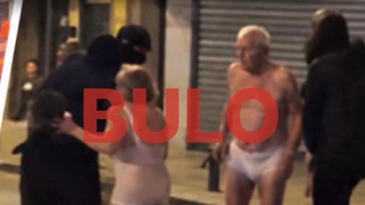 Vox difunde una imagen falsa de dos ancianos semidesnudos en las protestas de Francia que partió de una cuenta en Israel