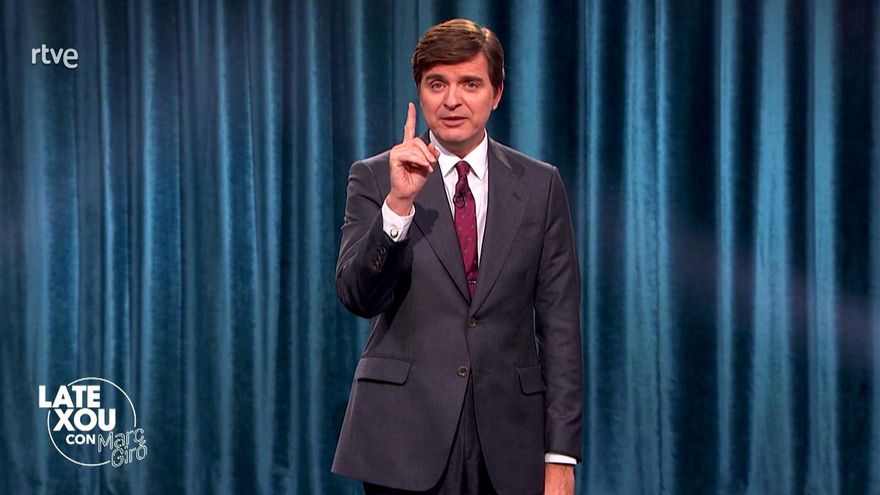 Marc Giró critica en el 'Late Xou' de RTVE la incoherencia de ciertos discursos sobre inmigración: "España, eres agotadora"