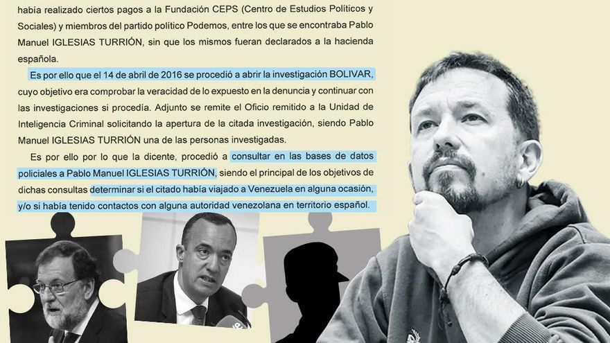 La investigación de la Audiencia Nacional comienza a cuadrar el puzle de la guerra sucia contra Podemos