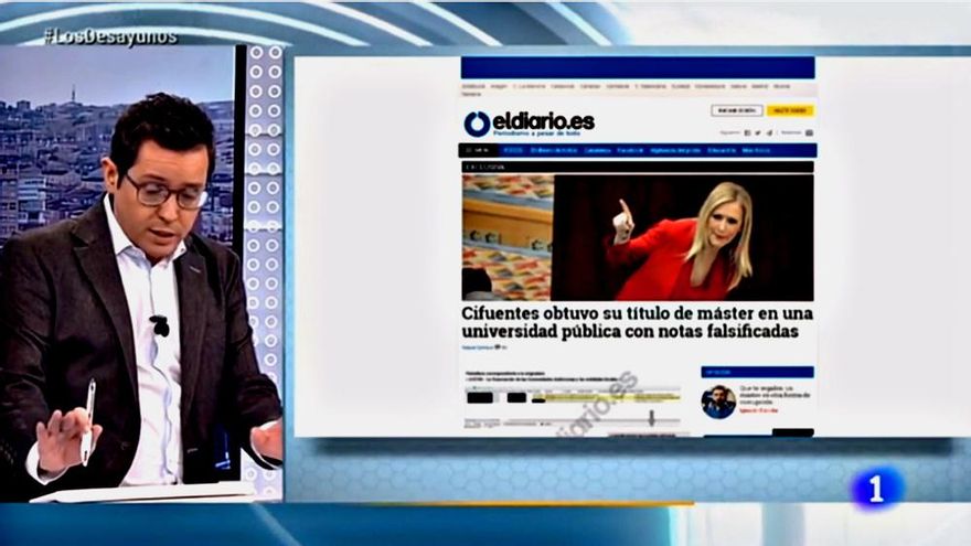 Sergio Martín en "Los Desayunos de TVE"