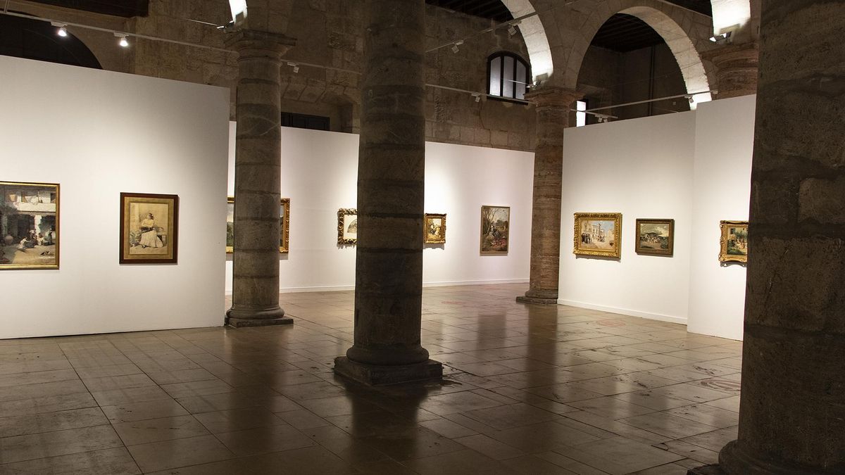 El Palacio Almudí inaugura una exposición de los pintores murcianos que forman parte de la colección del Museo del Prado