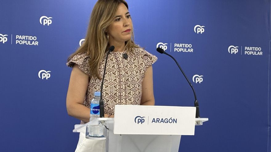 La senadora aragonesa del PP, Rocío Dívar.
