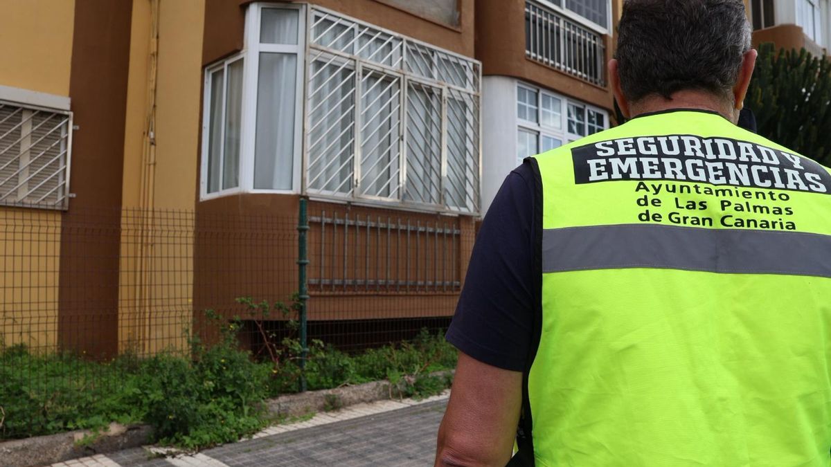 Labores de seguimiento en el desalojo de Miller Bajo.