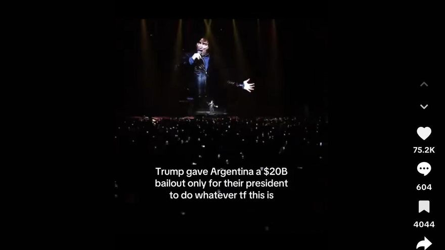 El Partido Demócrata de EE.UU. se burla de Milei en Tik Tok y ya hay interna en el gobierno de Trump