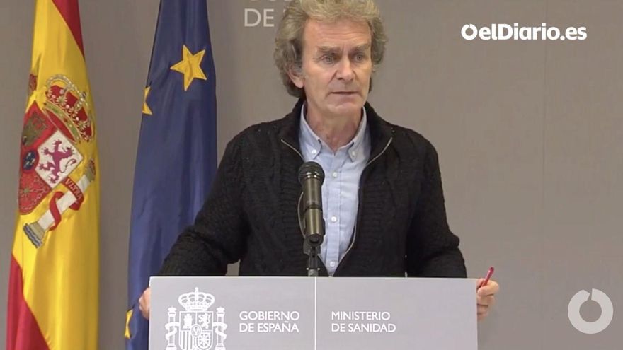 Fernando Simón en rueda de prensa