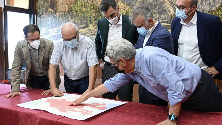 Sánchez anuncia la exención tributaria de las ayudas por vivienda a los afectados por el volcán de La Palma