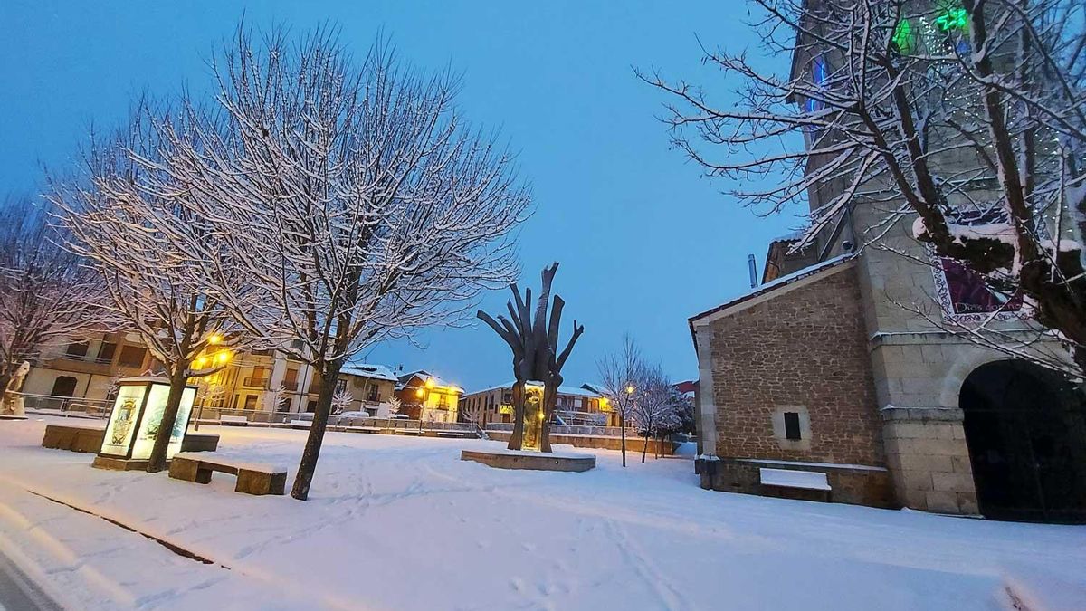 Invierno en el pueblo