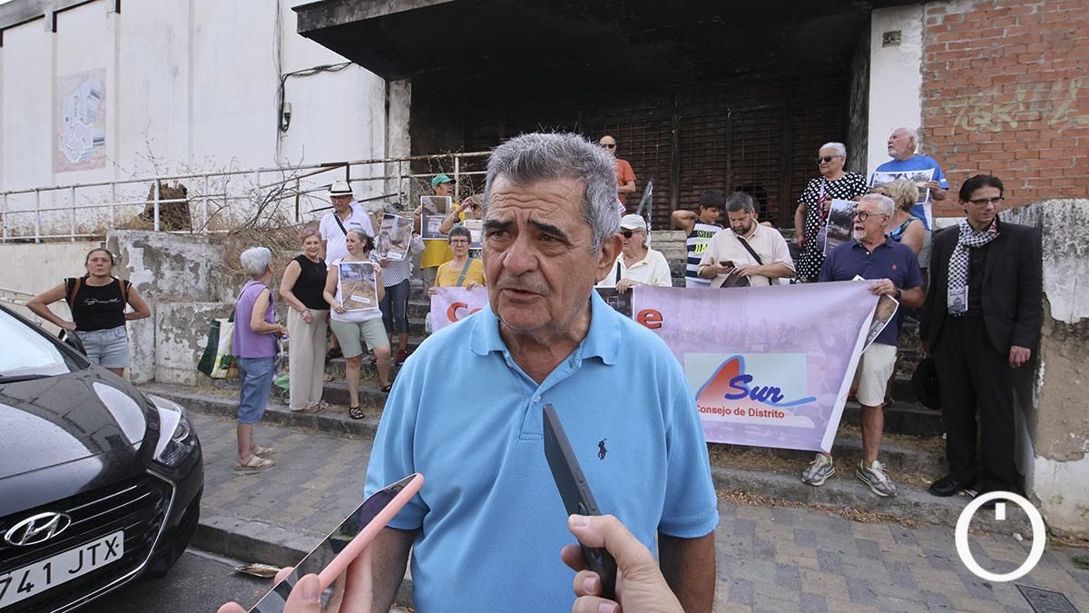 El presidente del Consejo de Distrito Sur, Juan Moreno