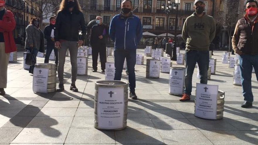 Protesta de los hosteleros en Toledo