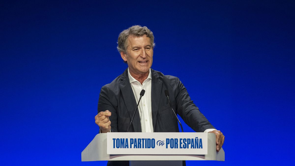 El presidente del Partido Popular, Alberto Núñez Feijóo. Archivo.