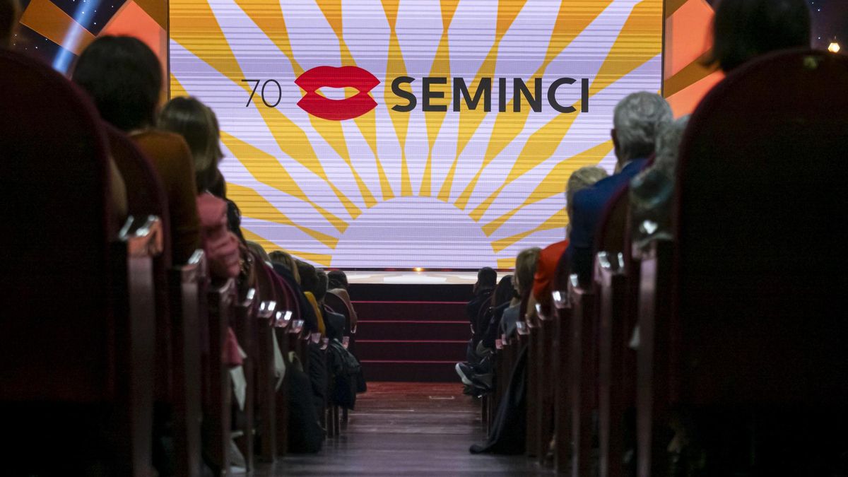 Gala inaugural de la Seminci.