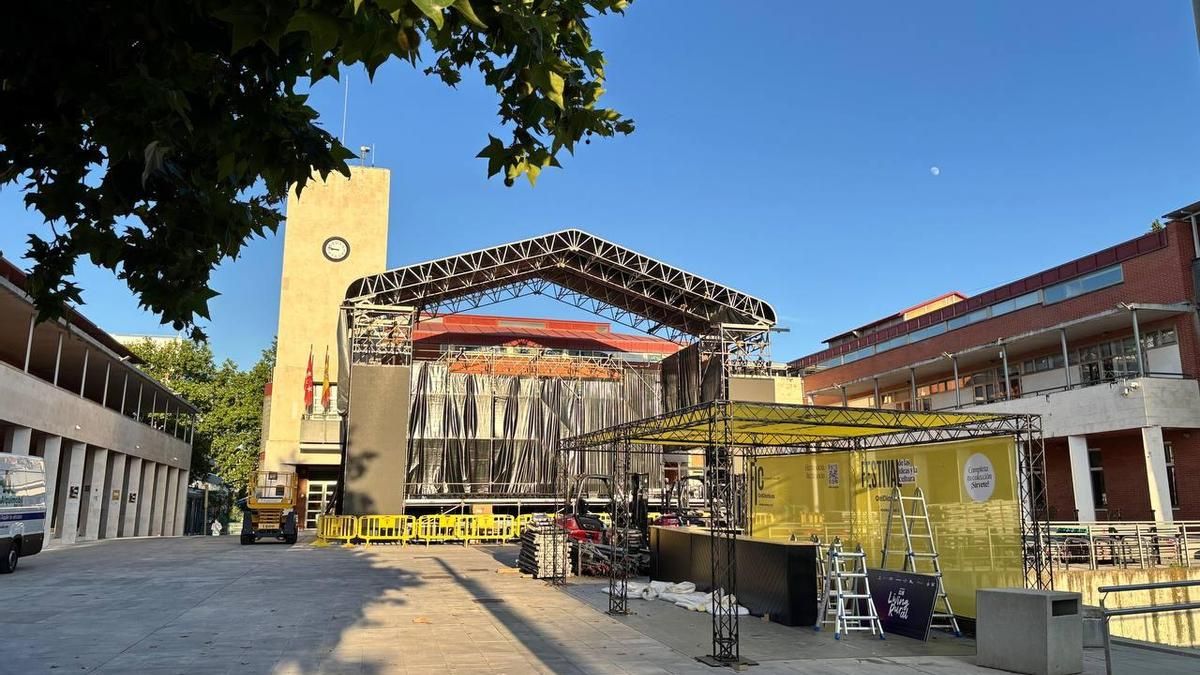 Plaza de la Constitución de Rivas Vaciamadrid en la que se celebrará el FIC de elDiario.es.