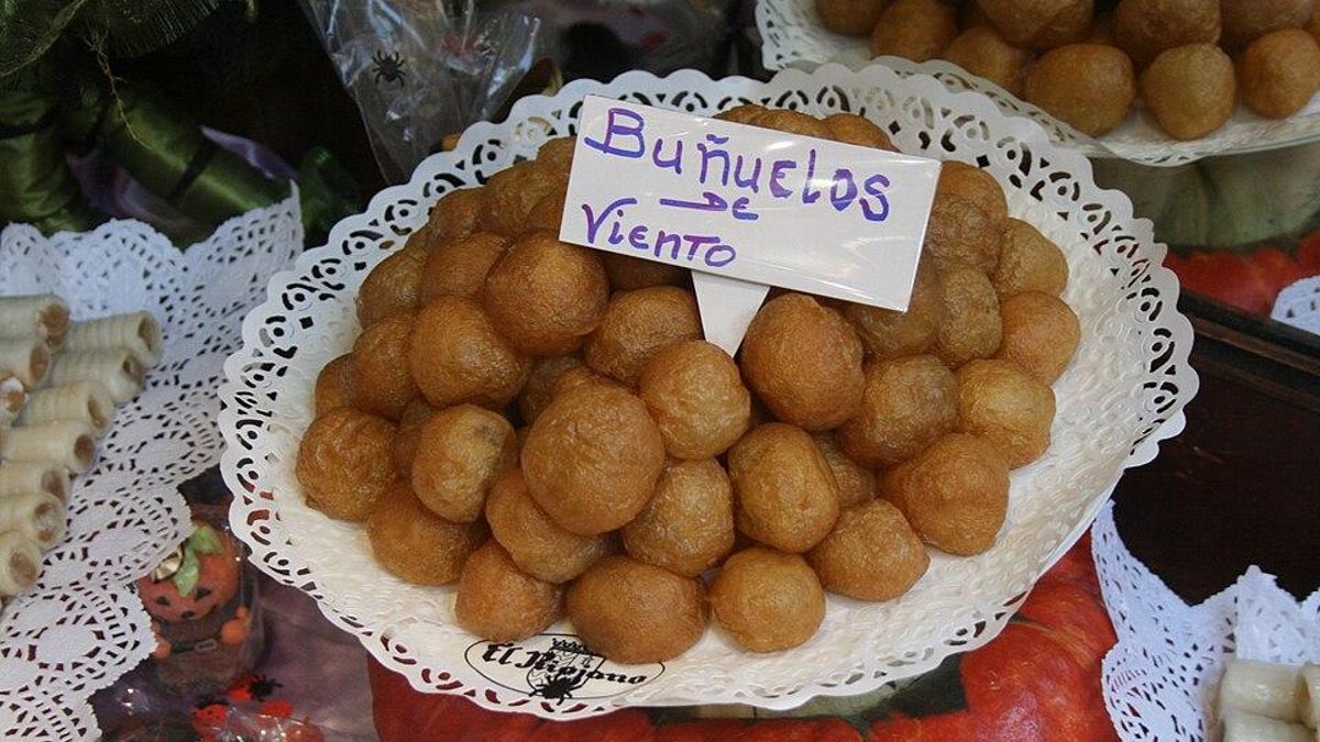 Buñuelos de viento tradicionales