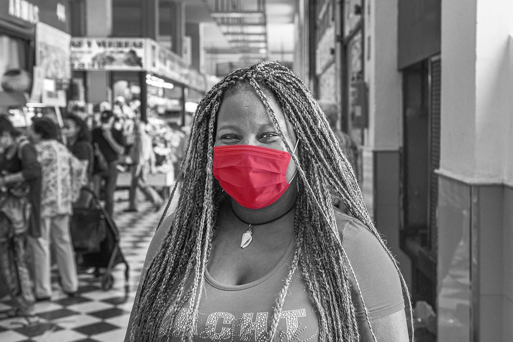 Lázara, trabajadora sociosanitaria