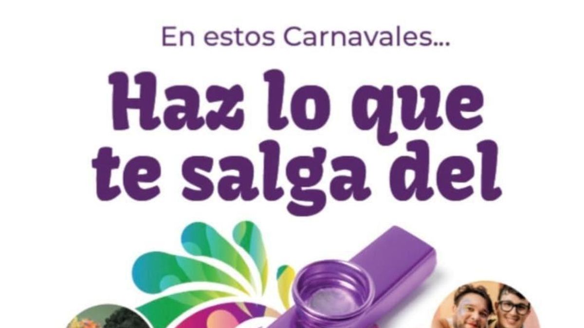 La campaña de Carnaval del gobierno canario “Haz lo que te salga del pito” levanta críticas en el feminismo: “Es un llamamiento a que los violadores hagan lo que les dé la gana”