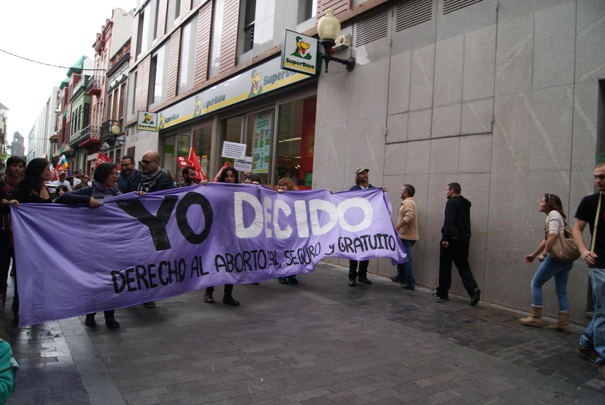Marchas por la dignidad en Las Palmas de Gran Canaria. Thalía Rodríguez