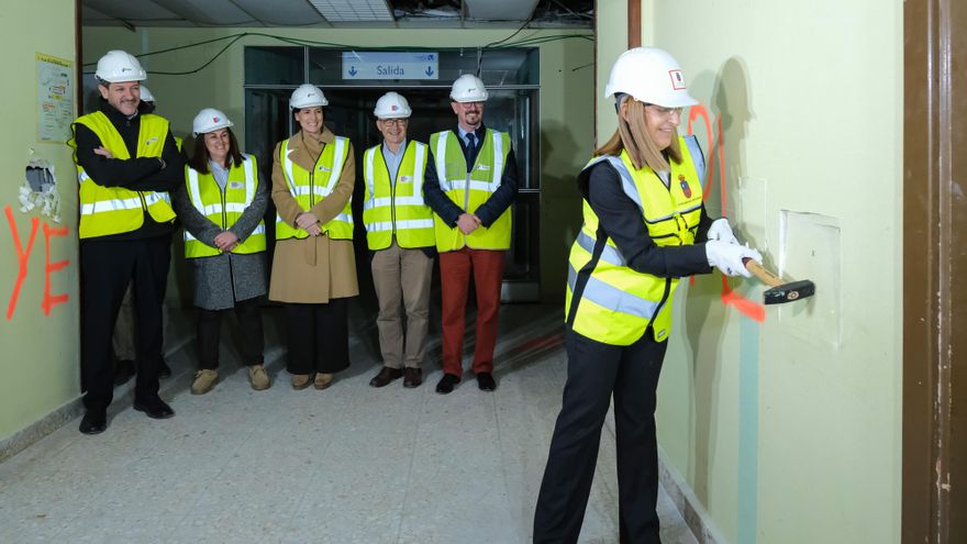 El desmontaje de la Residencia Cantabria se prolongará 18 meses y dejará libre la parcela del futuro Parque de la Salud