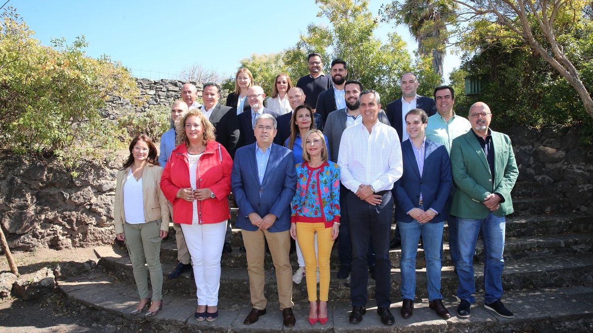 GALERÍA DE FOTOS | Presentación de la candidatura de Marco Aurelio Pérez (PP) al Cabildo de Gran Canaria