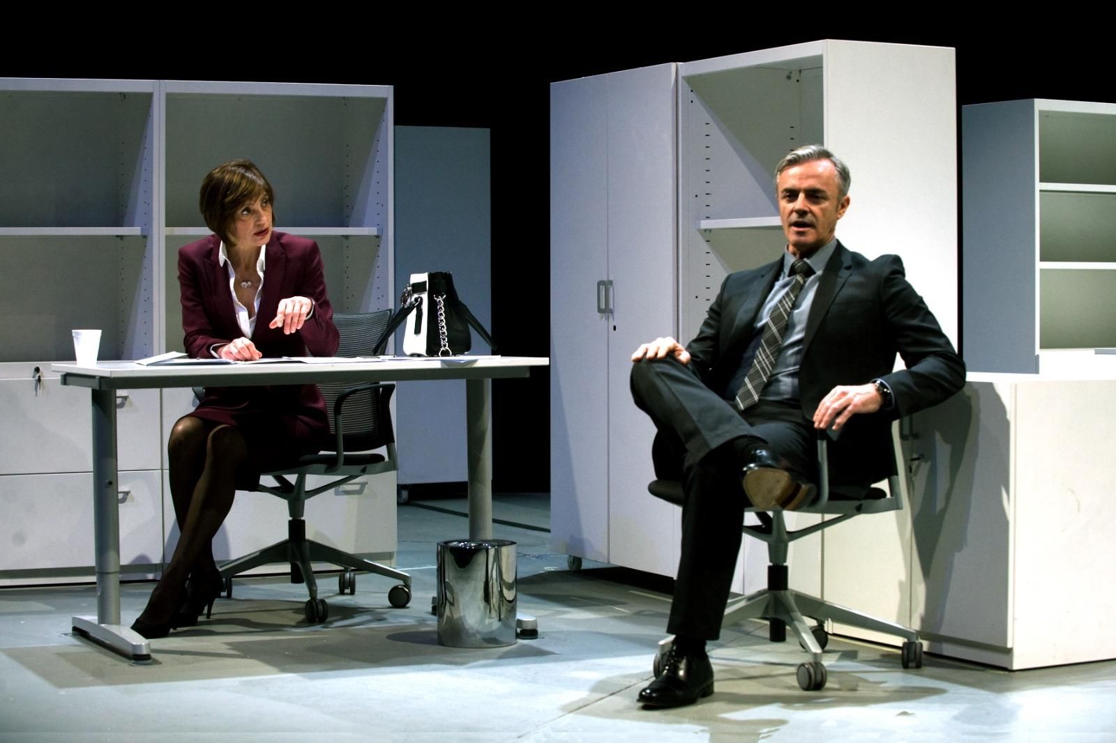 Escena de 'La punta del iceberg' de Antonio Tabares. ROS RIBAS