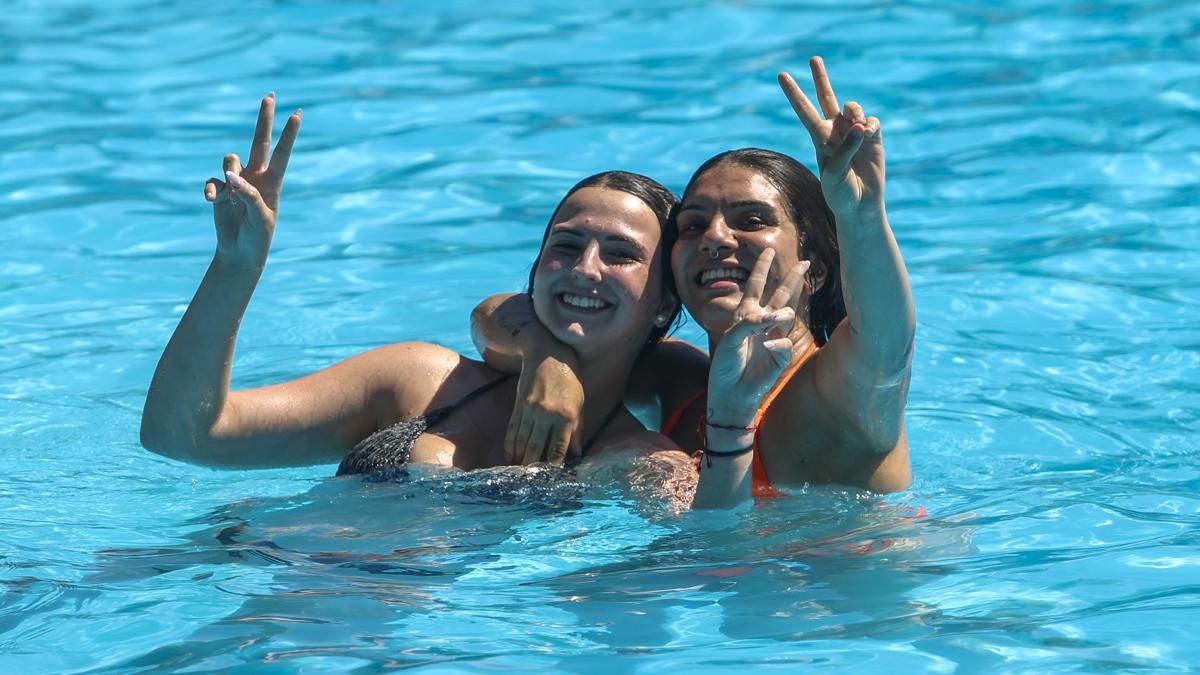 Apertura de la piscina de la Fuensanta