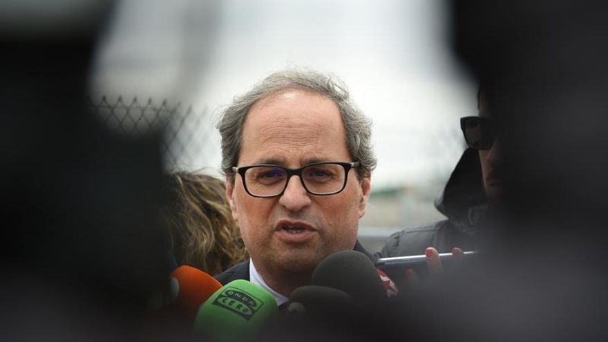 Torra: "Es nuestra obligación cumplir el mandato del referéndum del 1-O"