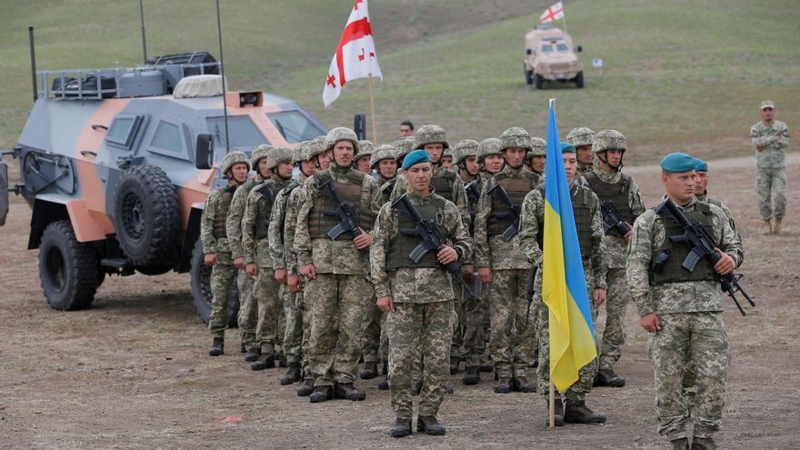 La OTAN reanuda ejercicios militares en Georgia tras un año de paréntesis
