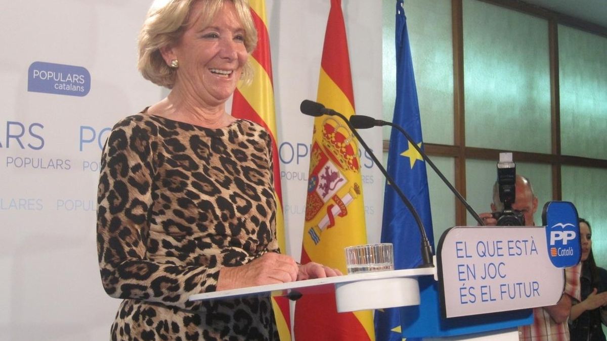 Aguirre ve una "manipulación intolerable" que Pasqual Maragall asista a un mitin de ERC