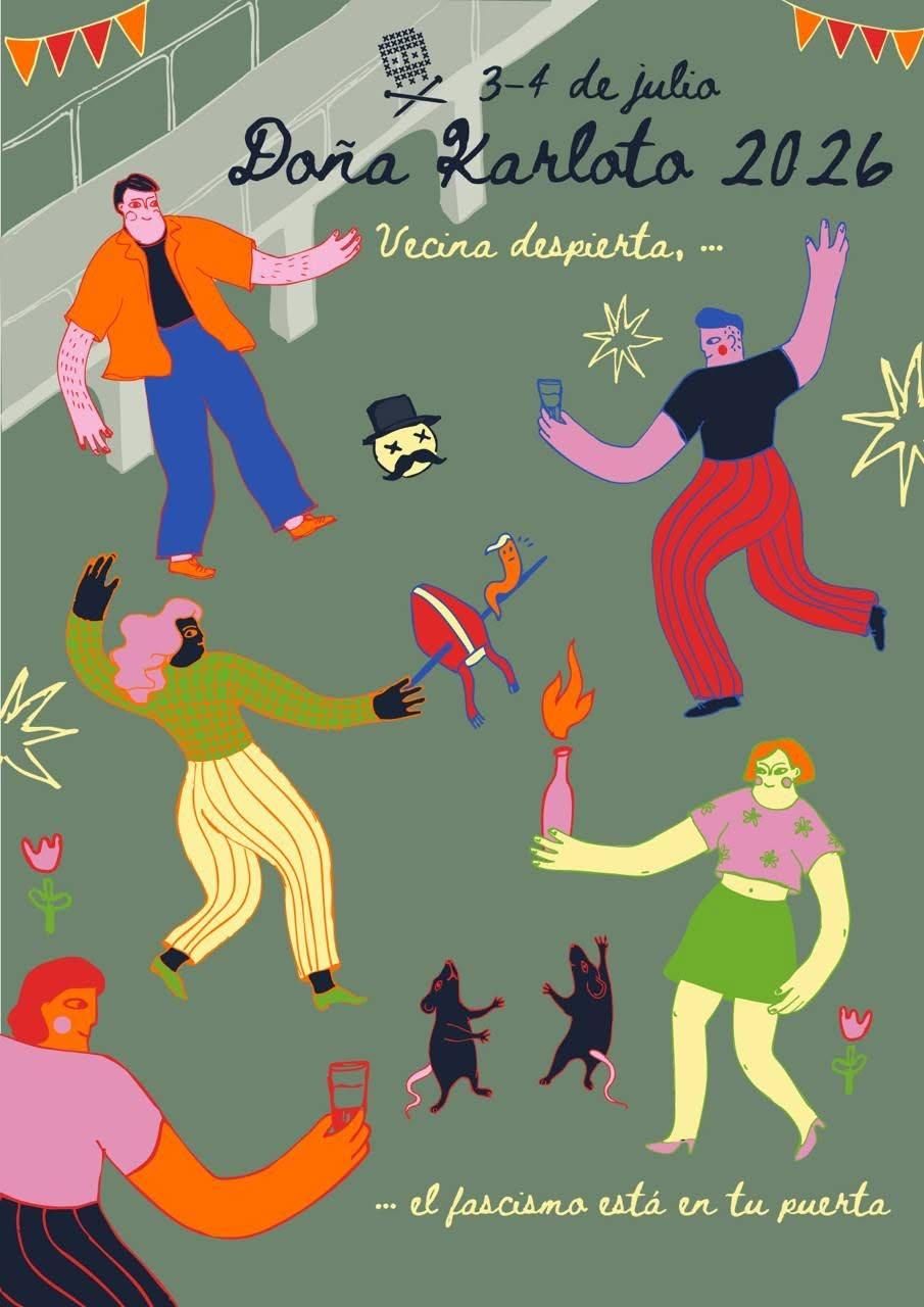 Cartel de las Fiestas de Doña Karloto 2026